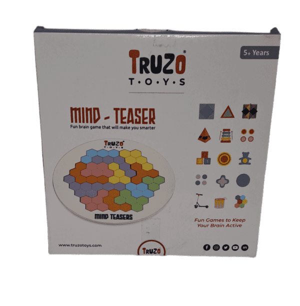 Truzo Toys Mind Teaser Game Front Side