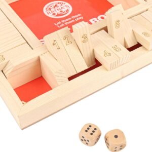 Ratna Shut The Box Wooden Blocks Game Main