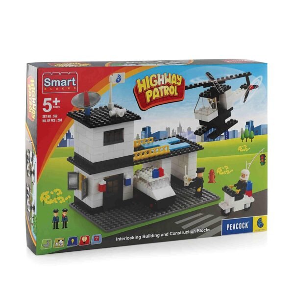 Peacock Highway Patrol Smart Building Blocks Main