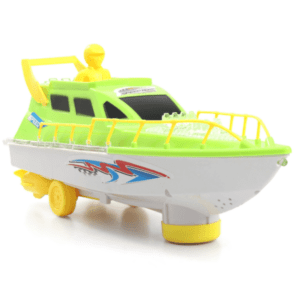 KV Impex Light Music Bump N Go Speed Boat Toy Main