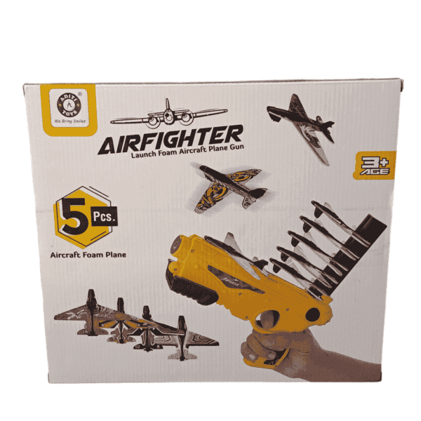 Aditi Toys Air Fighter Gun Toy Back Side