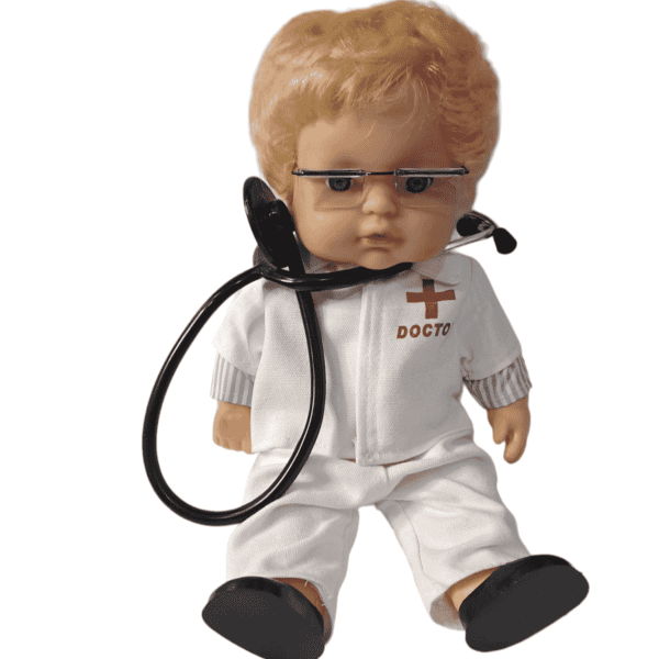 Bindal Traders Lucky Boy Doctor Doll Sitting