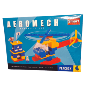 Peacock Aeromech Aircraft Set Smart Building Blocks Back Side Main