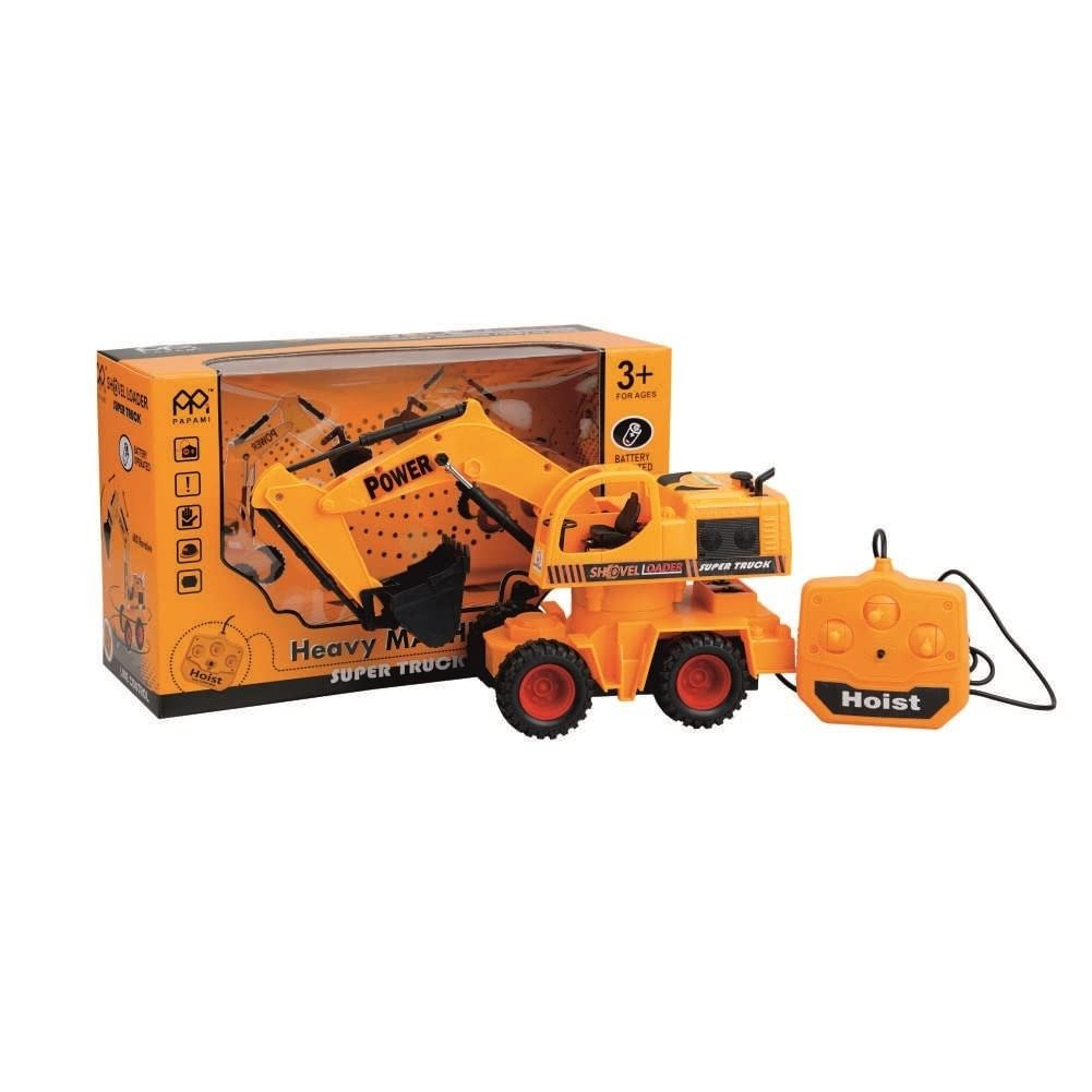 Papami Shovel Loader JCB R/C Toy Front Side