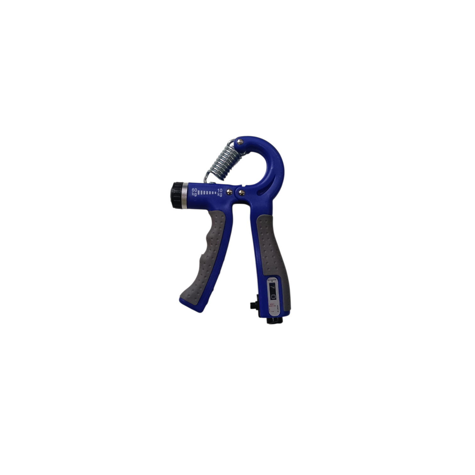 Kamachi Adjustable Hand Grip Exerciser With Counter Blue Open