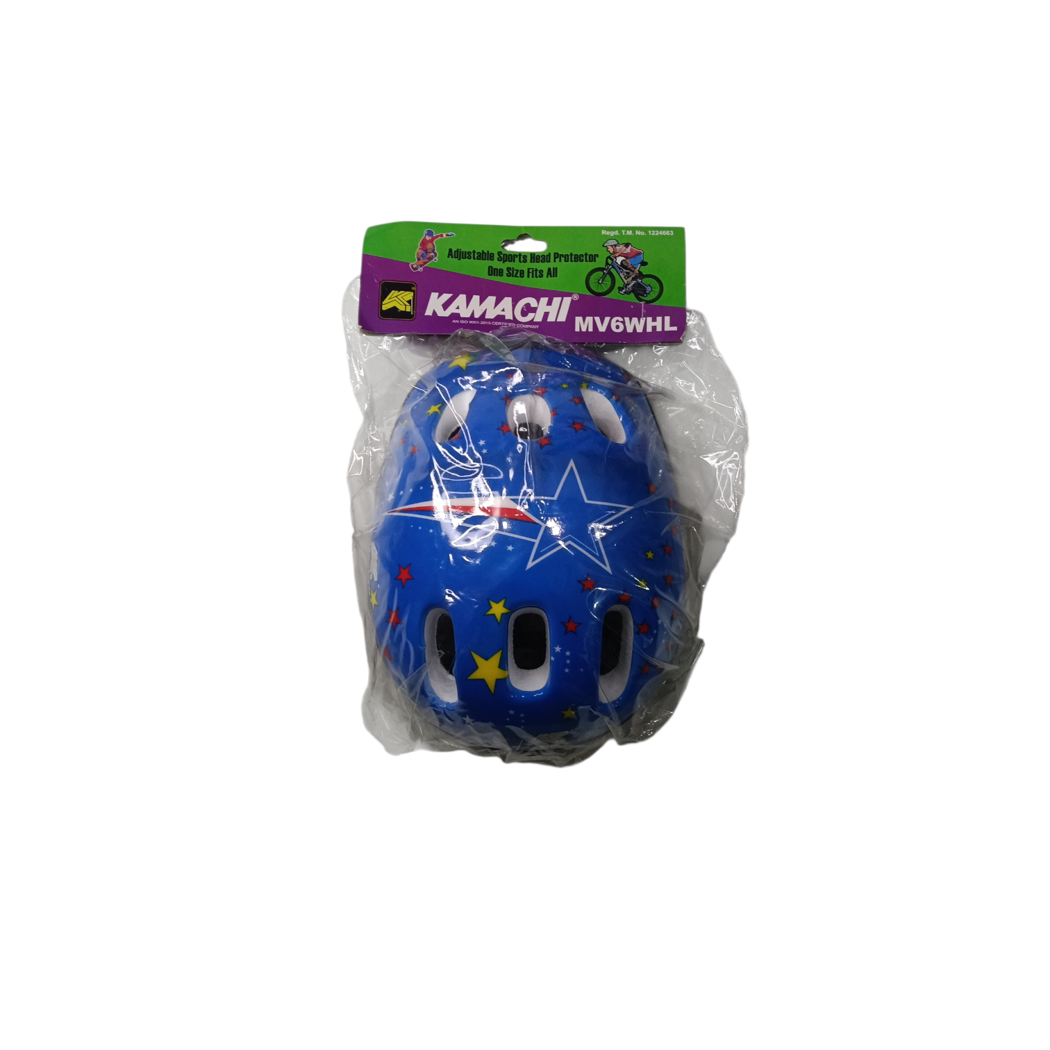 Kamachi MV6 Skating Head Protector Helmet Blue