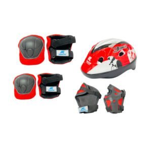 Kamachi PE44 4 IN 1 Skating Protection Combo Set Multicolor